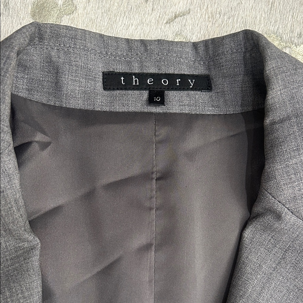 Dark Gray Women’s Blazer - Picture 2 of 4